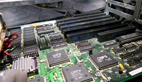 Another shot of the motherboard